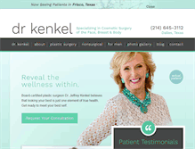 Tablet Screenshot of drkenkel.com